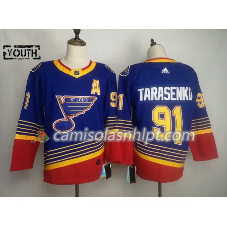 Camisola St. Louis Blues Vladimir Tarasenko 91 Adidas 90s Heritage Authentic - Criança